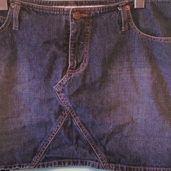 VINTAGE Y2K Mudd Miniskirt Jean Denim 15 - Picture 3 of 6
